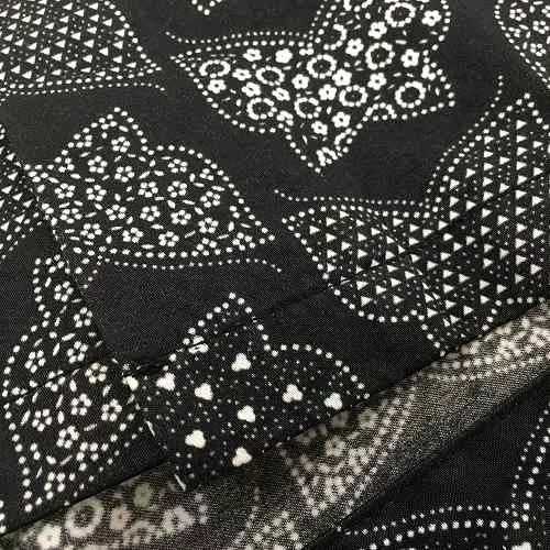 Needles Shirts Button Ups Needles Shirt Papillon pattern short sleeve Black