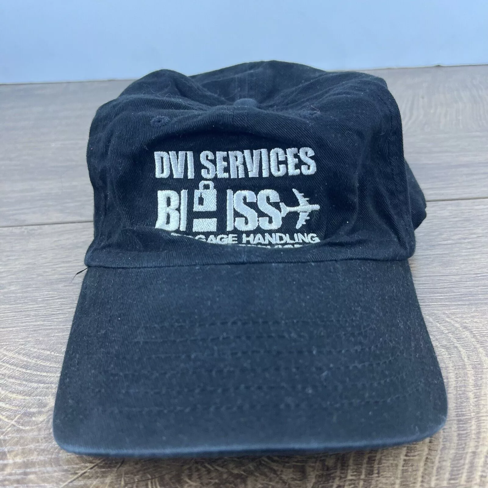 Other Hats Other DVI Services Hat BI ISS Black Hat Adjustable Baggage Handlin