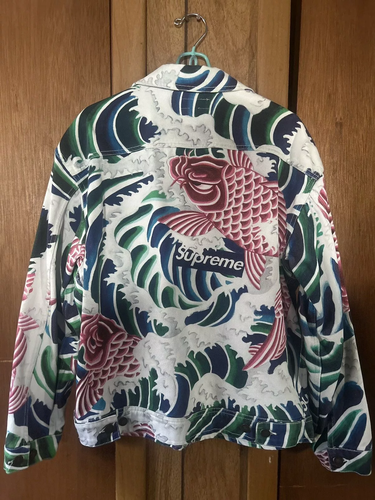Supreme Light Jackets Supreme Trucker jacket White