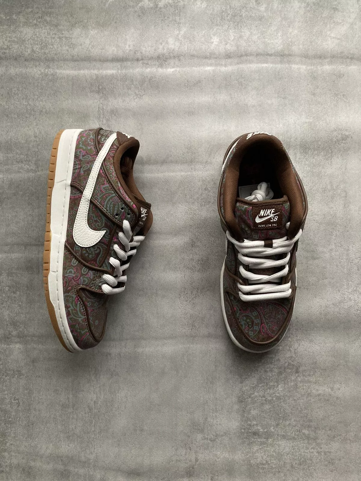 Nike Low Top Sneakers Nike dunk sb Paisley Brown