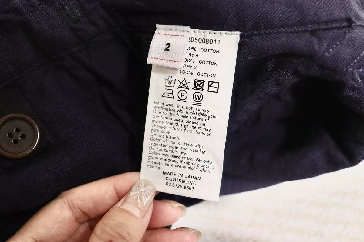 Visvim Denim Visvim Eiger Sanction Pants Dmgd 21aw Blue