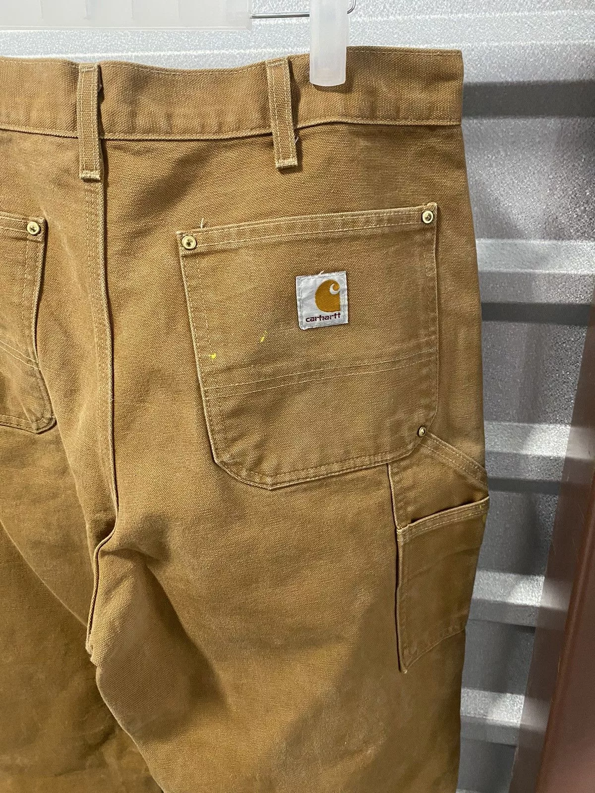 Carhartt Denim Carhartt Double Knee Carpenter Pants Brown