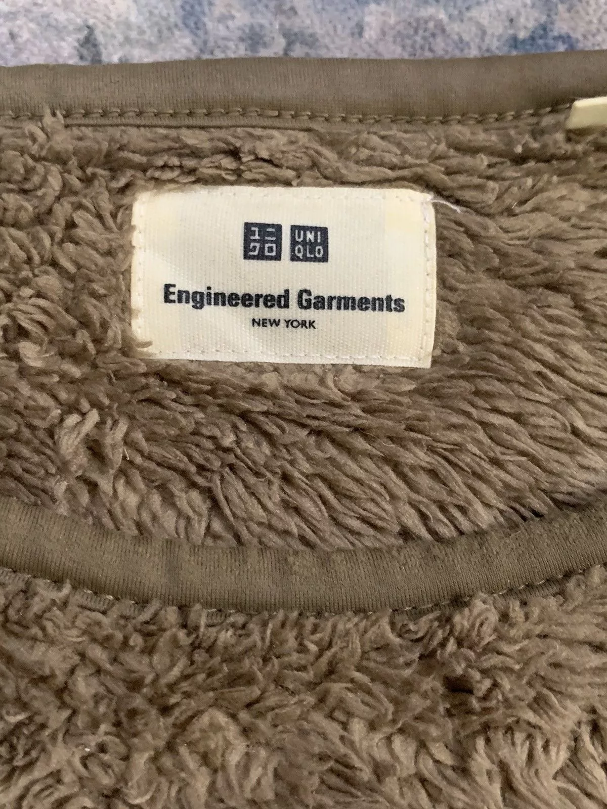 Engineered Garments Light Jackets Engineered Garments × Uniqlo Engineered Garments FW19 Military-Inspired Fleece Brown