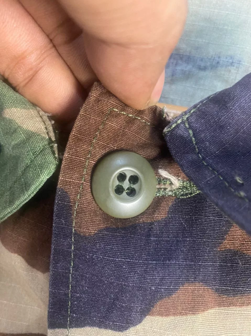 Vintage Light Jackets Vintage us army woodland button up jacket Multi