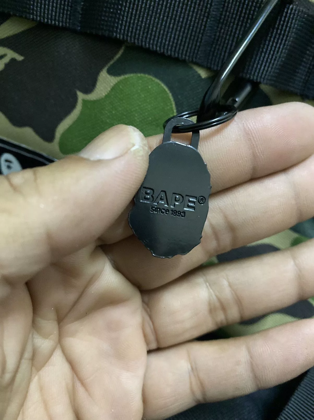 Bape Bags Luggage Bape Messenger Bag Black