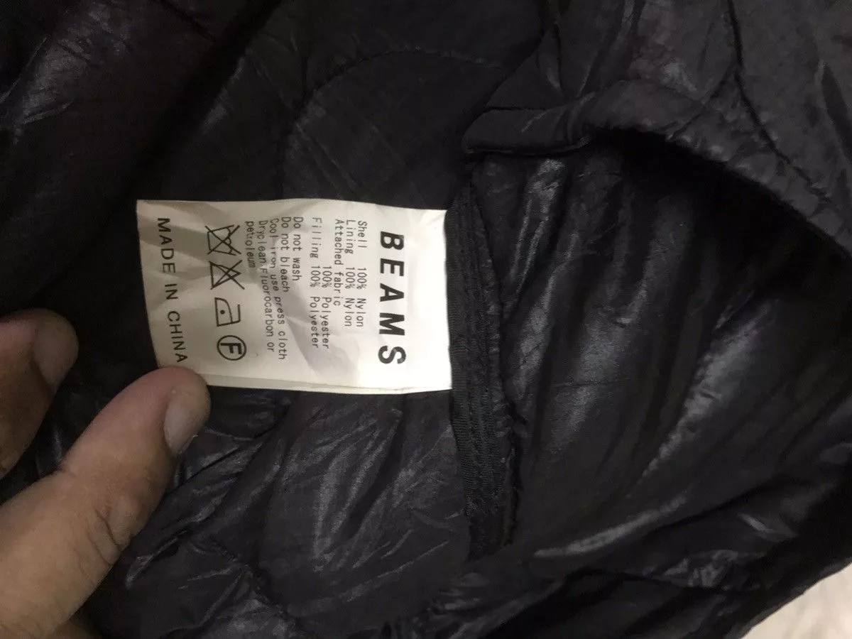 Beams Plus Light Jackets Beams Plus Beams Quilted Jacket Black