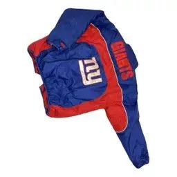 NFL Denim Jackets Vintage 1990s NFL Varsity Jacket Double Sided New York Multi