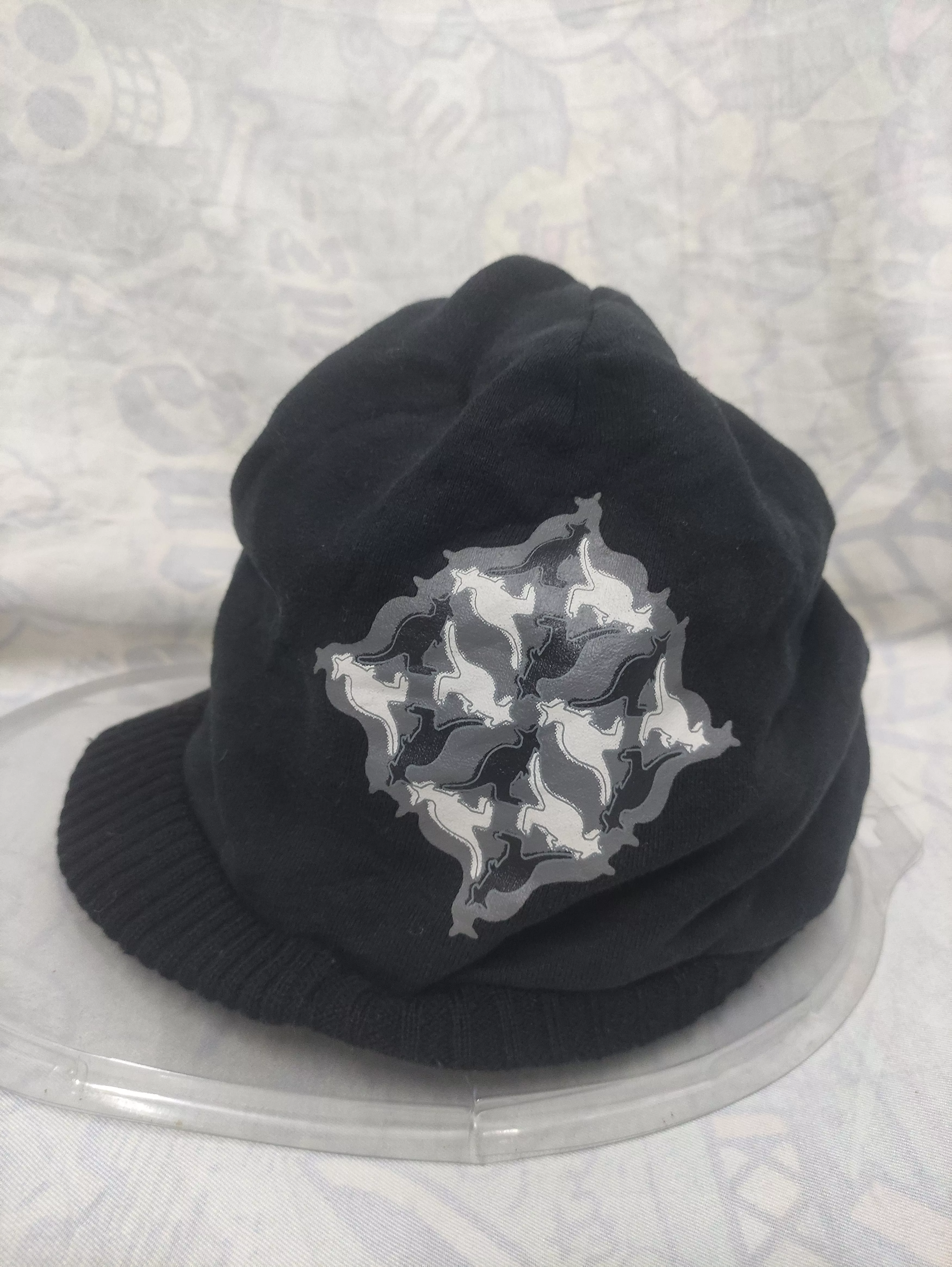Kangol Hats Kangol × Vintage KANGOL VISOR BEANIE CAP BIG LOGO Multi