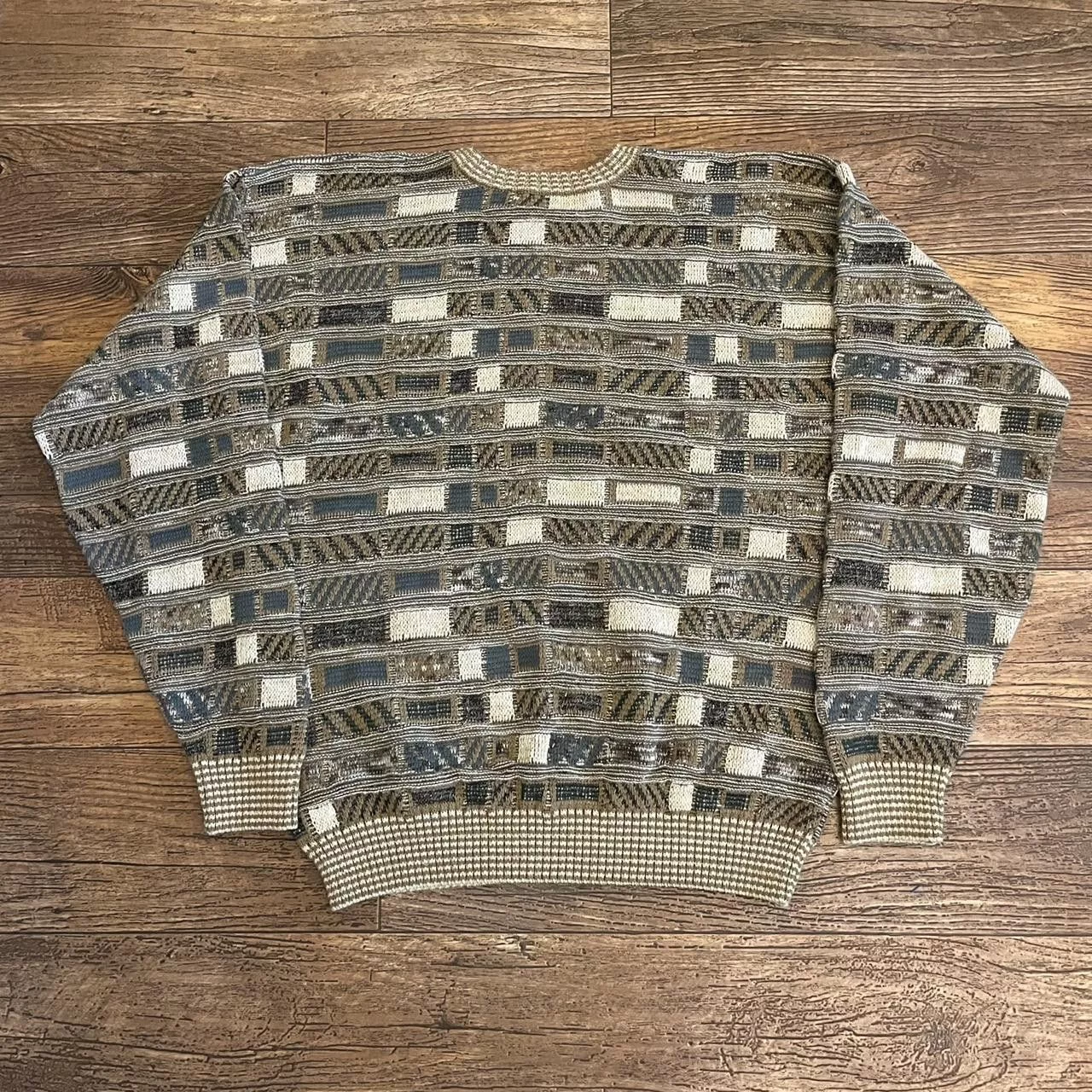 Vintage Sweaters Knitwear Vintage 90’s 3D Sweater Multi