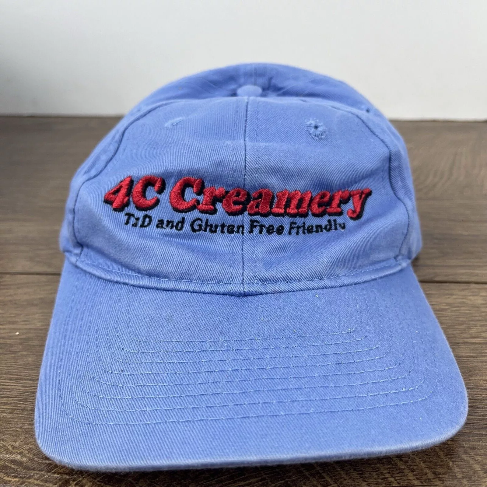 Other Hats Other 4C Creamery Hat Blue Adjustable Hat Blue Adult Size Hat