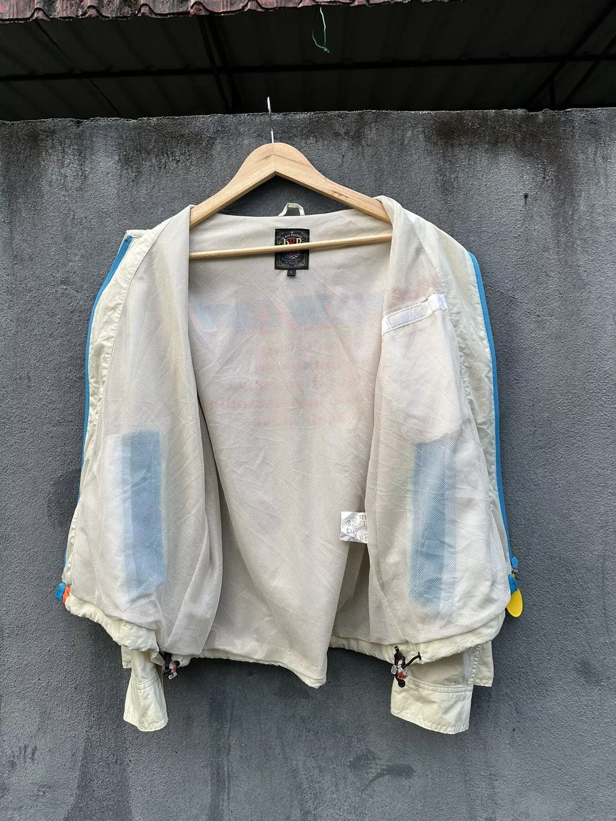 YELLOW CORN Light Jackets 👹Yellow Corn RIDE LIKE HELL Detroit Style Jacket White