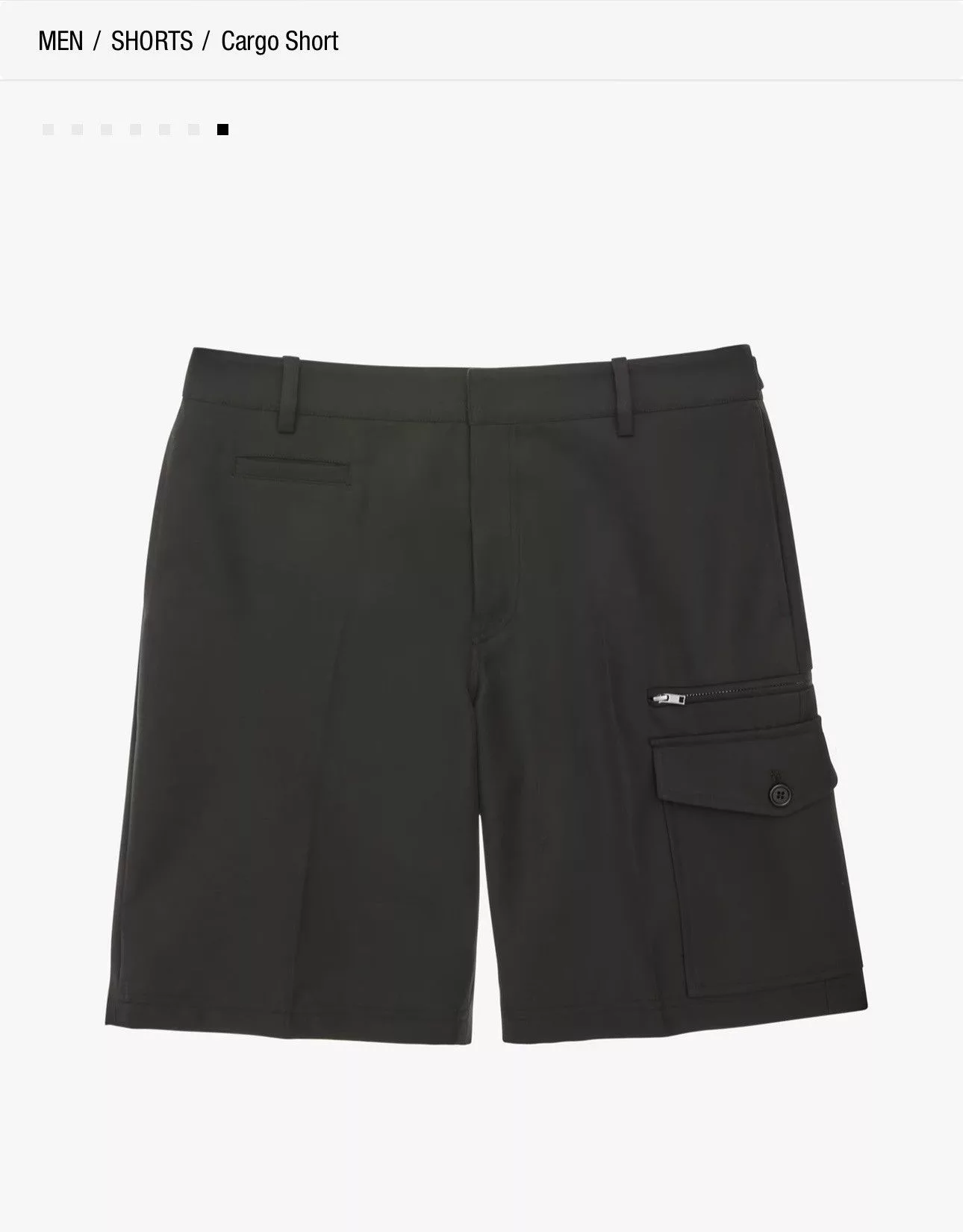 Helmut Lang Shorts Helmut Lang Cargo Shorts Black