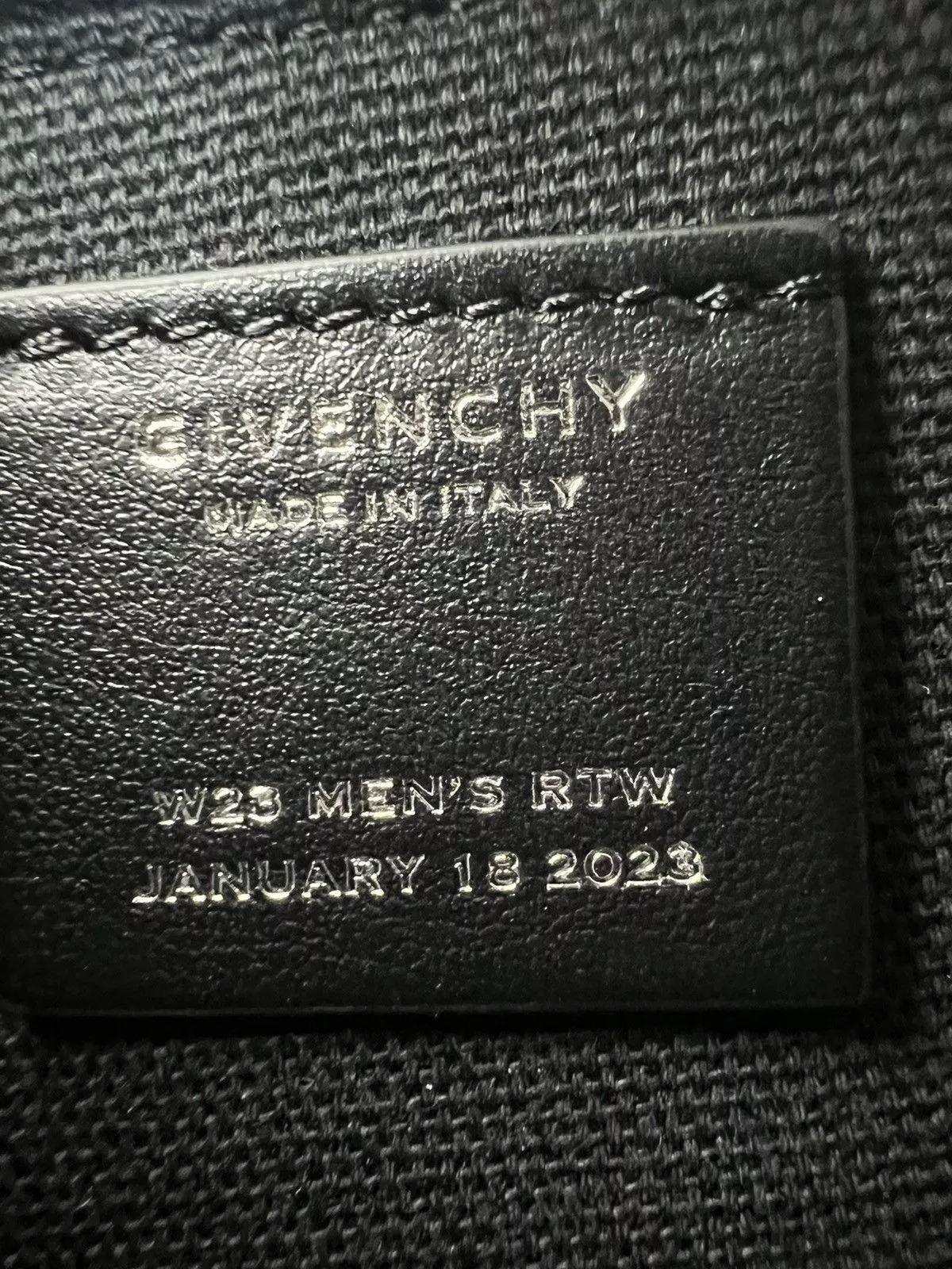 Givenchy Toiletry Pouches Givenchy Black Suede Pouch