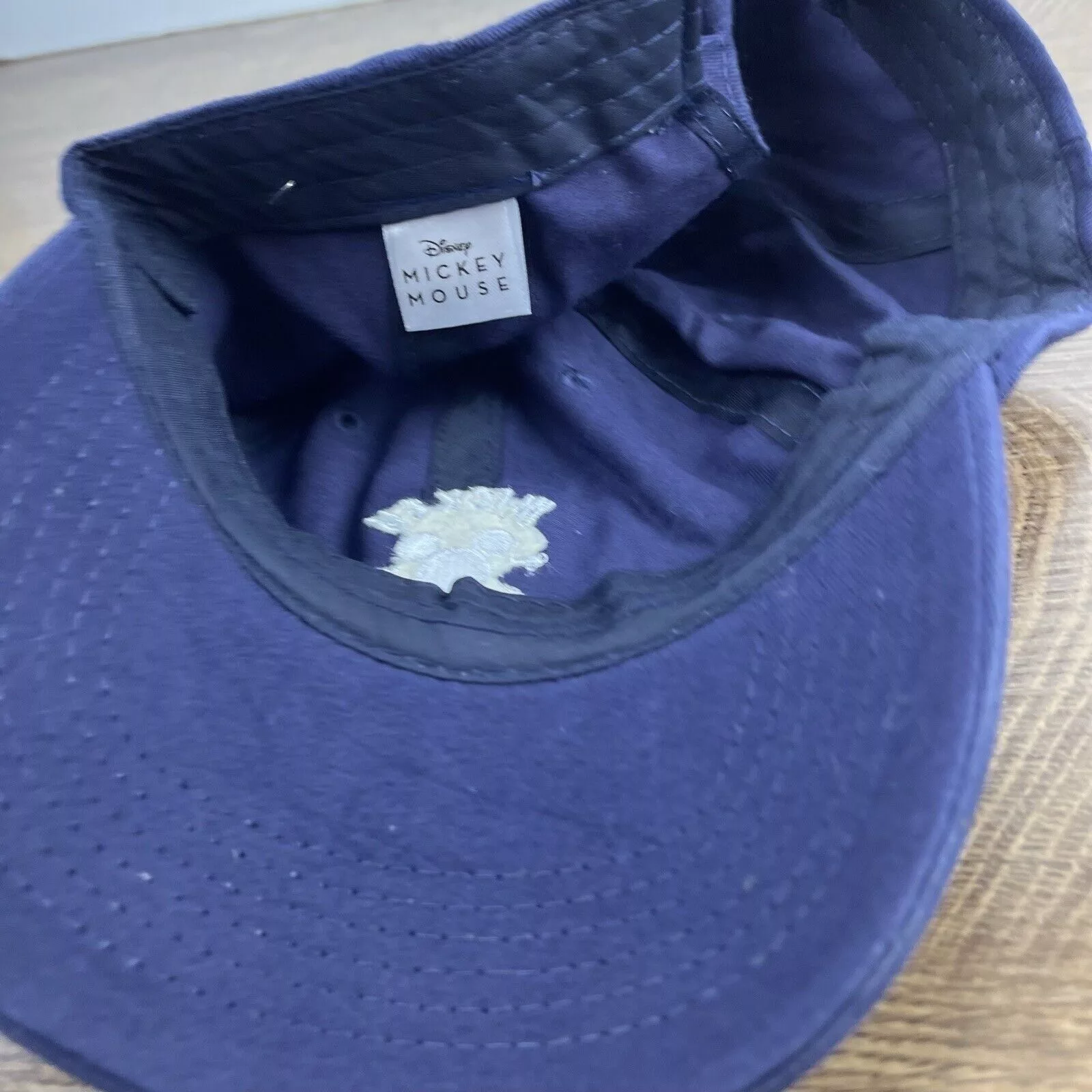 Other Hats Other Mickey Mouse Hat Blue Cap Adjustable Hat Blue Hat Adjustable