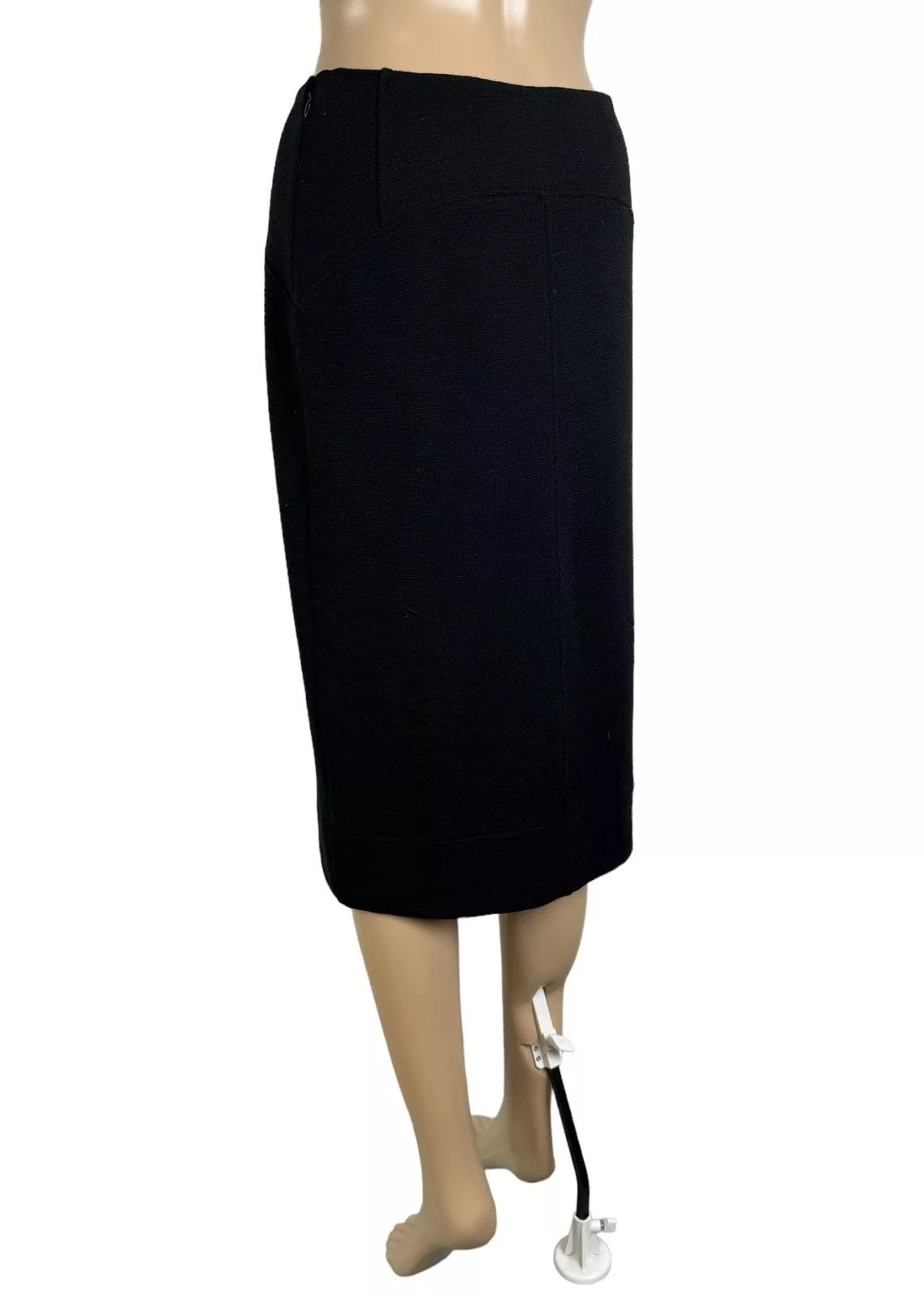 Givenchy Midi Skirts Givenchy Paris Wool Midi Pencil Skirt size M Black