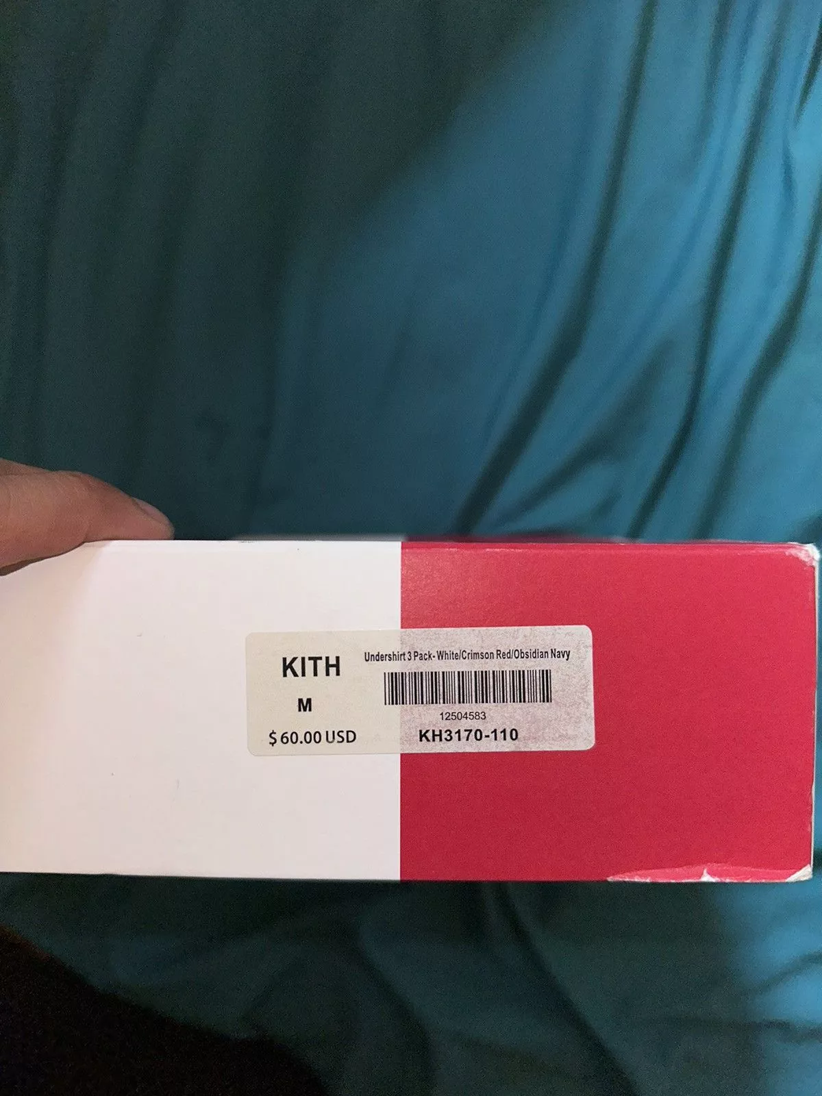 Kith Short Sleeve T Shirts Kith × USA Olympics Kith for Team USA Undershirt (3-Pack) Size M White