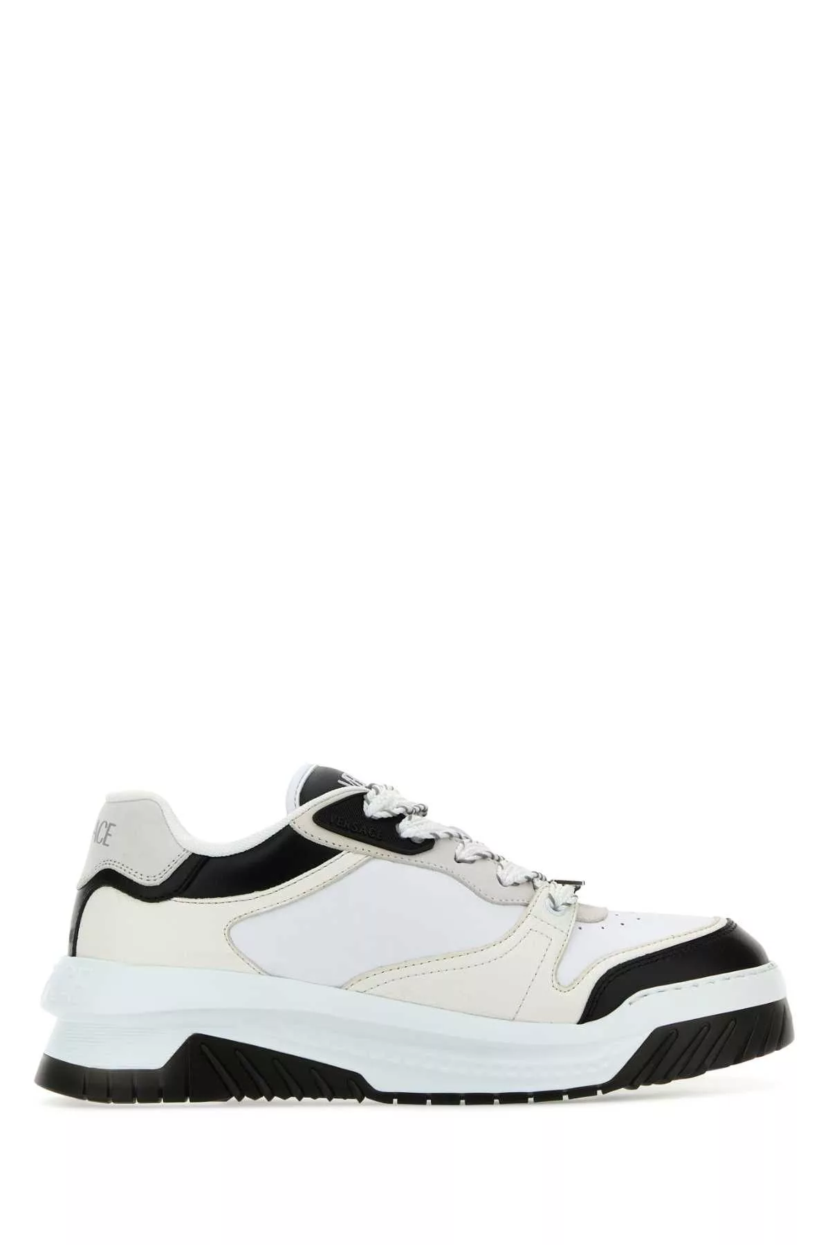 Versace Low Top Sneakers Versace Multicolor Leather Odissea Sneakers