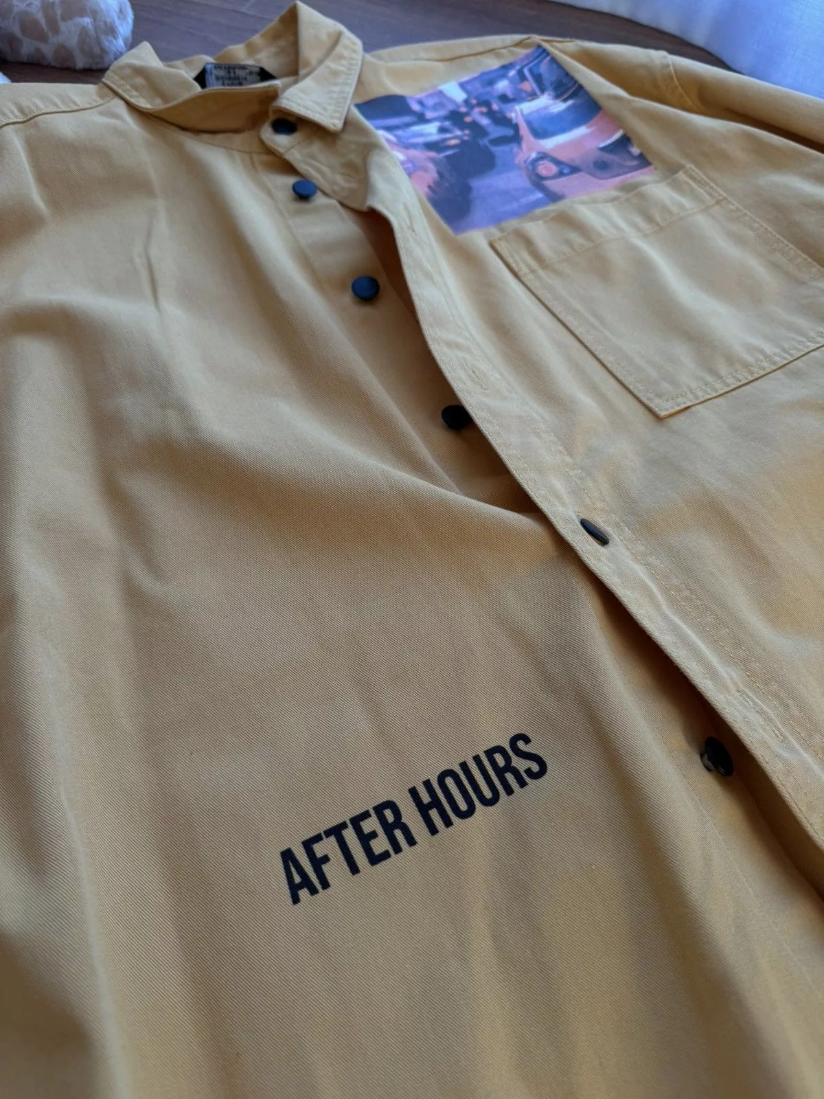 Bershka Light Jackets Bershka After Hours Yellow