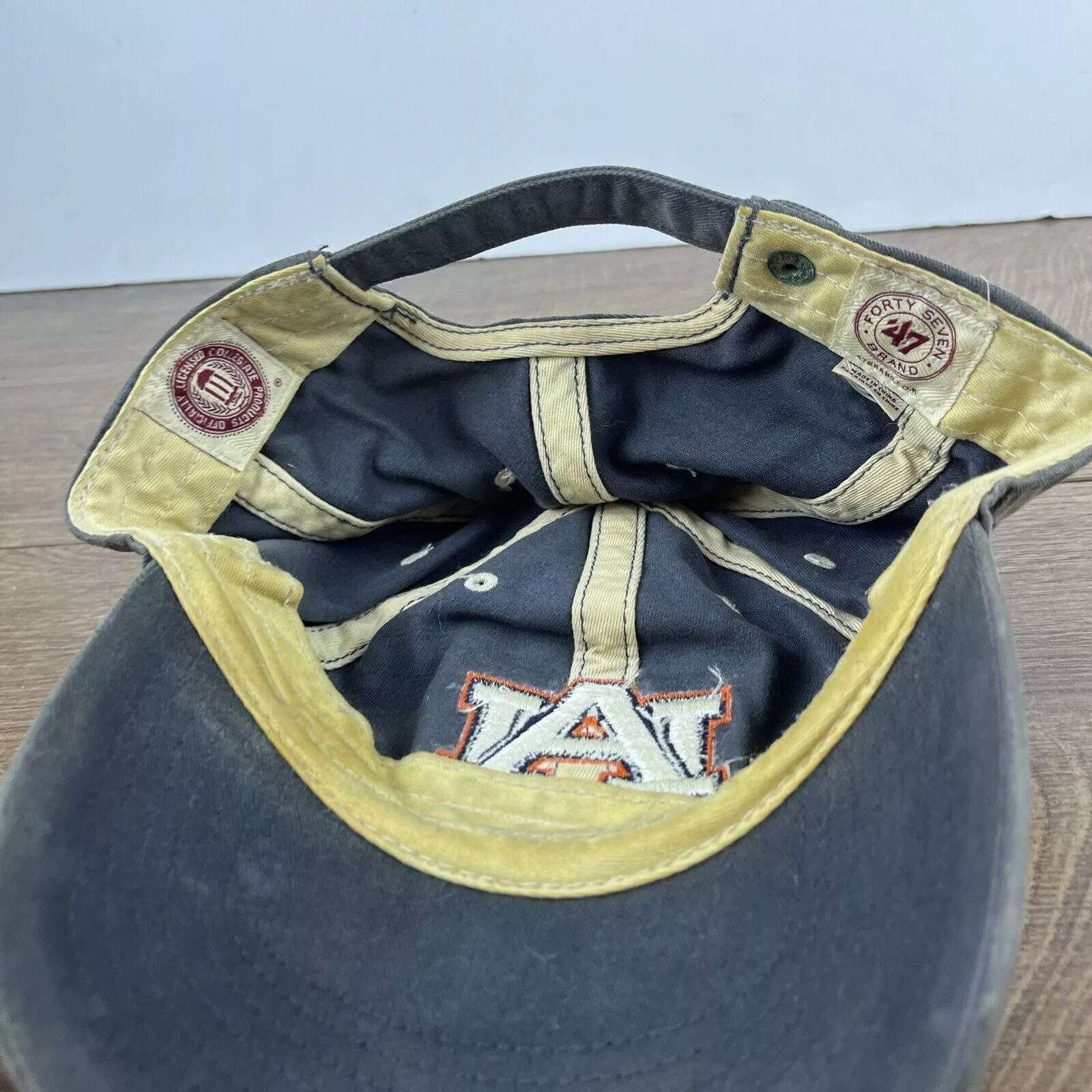 Other Hats Other Auburn Tigers Hat AU War Eagle Adjustable Hat Adjustable ’47 Gray