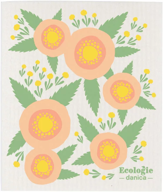 Rosa Swedish Dishtowel