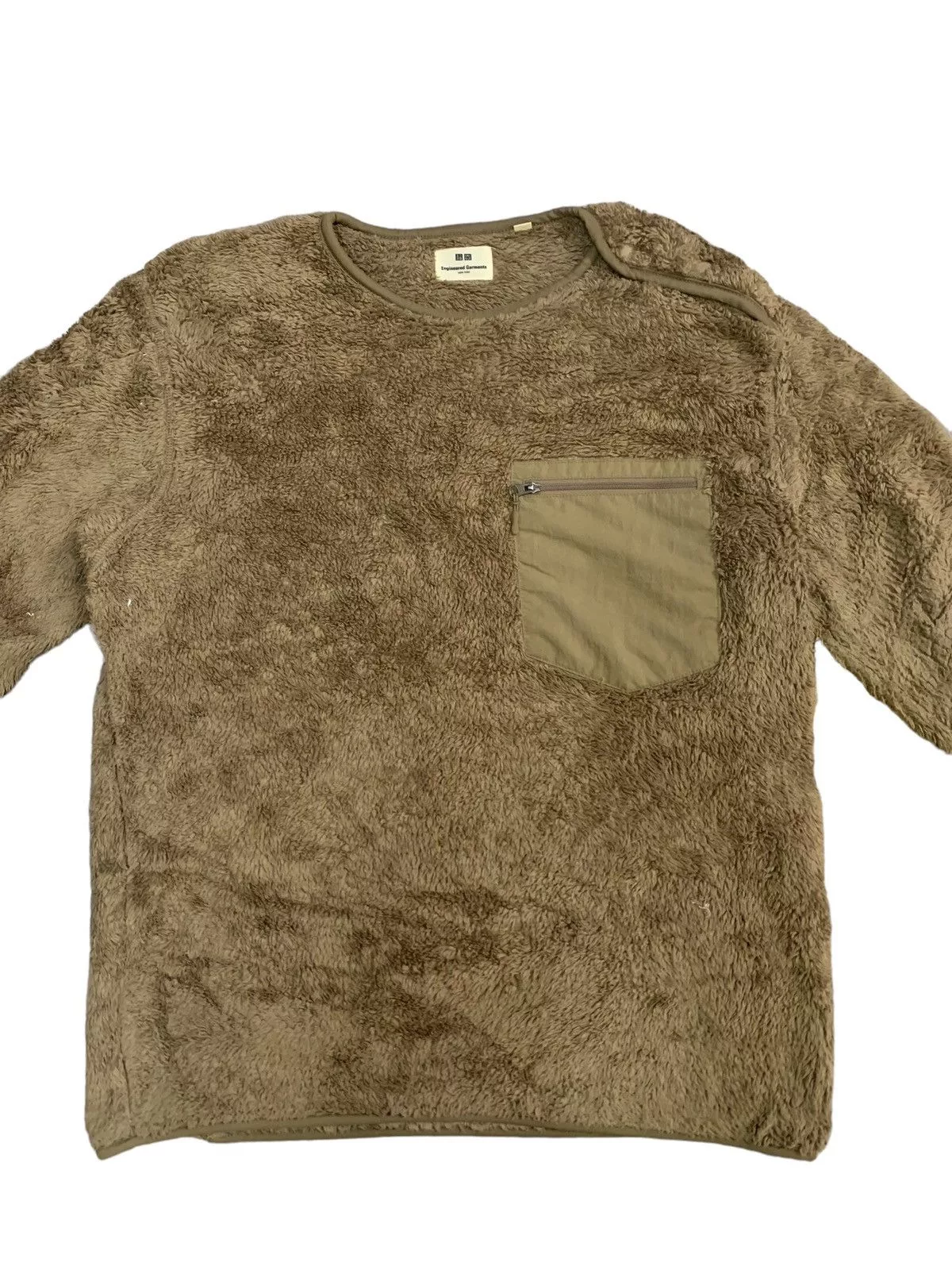 Engineered Garments Light Jackets Engineered Garments × Uniqlo Engineered Garments FW19 Military-Inspired Fleece Brown