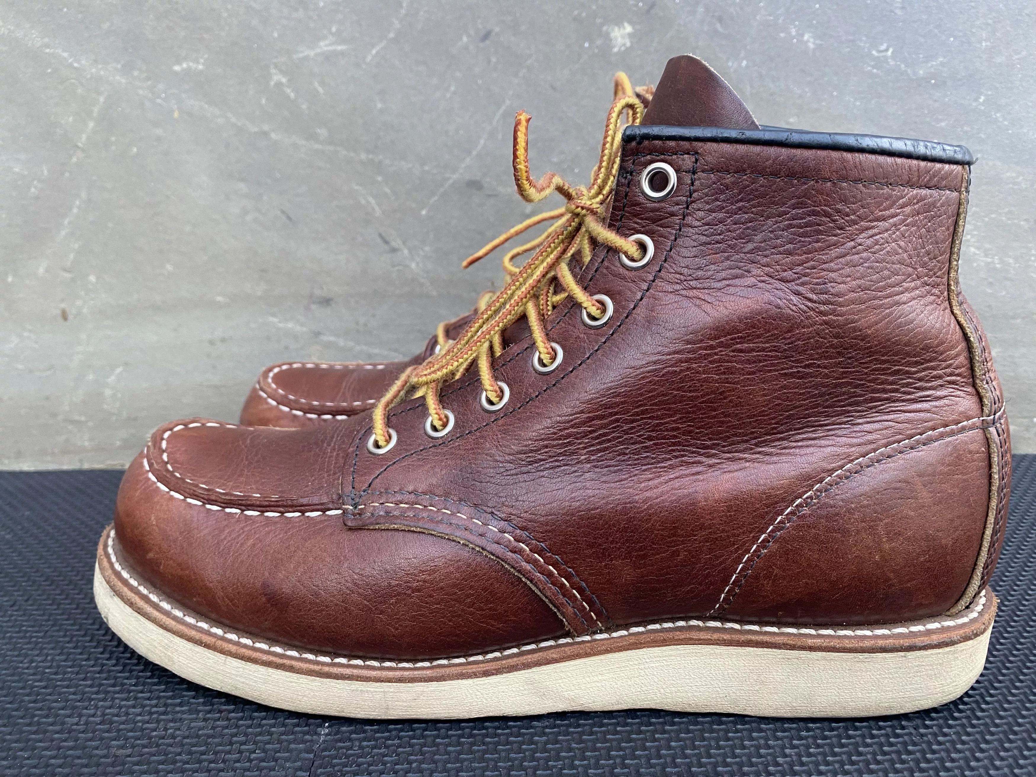 Red Wing Boots Red Wing 8138 6'' Classic Moc Toe Brown Leather Boots