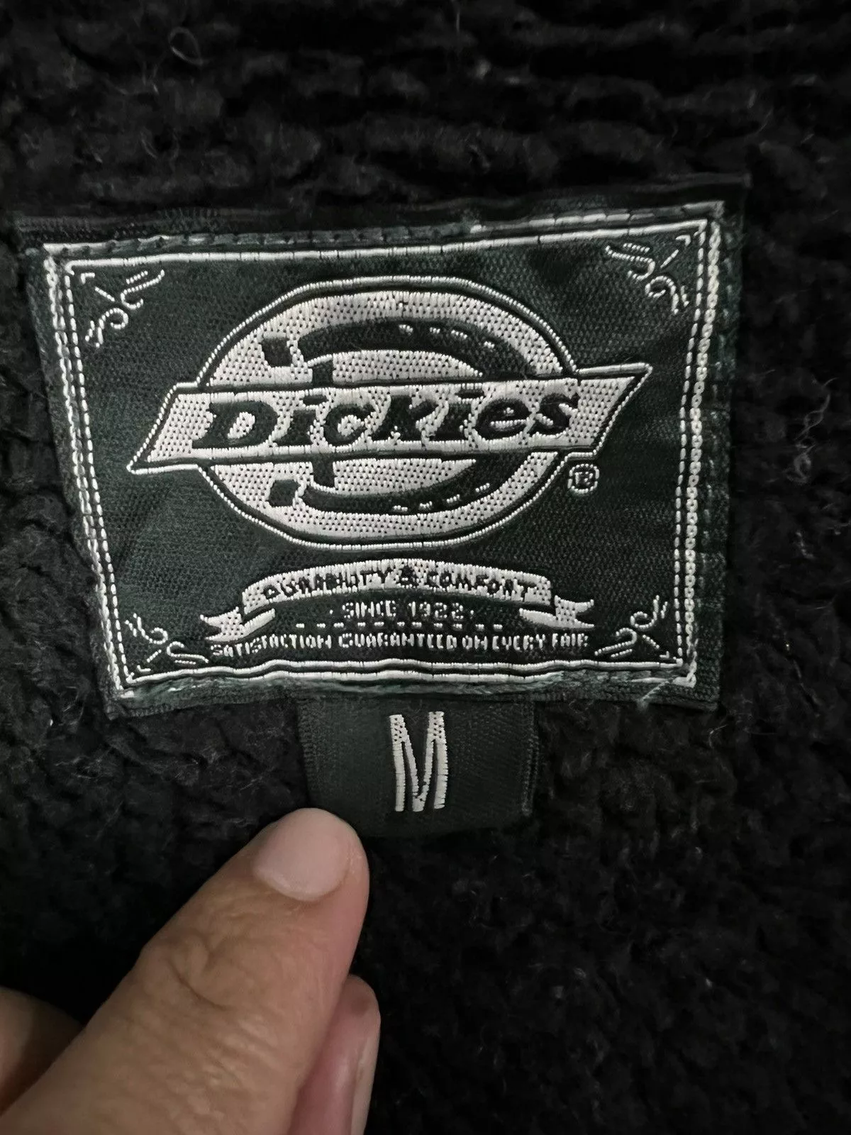 Dickies Light Jackets Vintage Dickies Chore Denim Jacket Black Workwear
