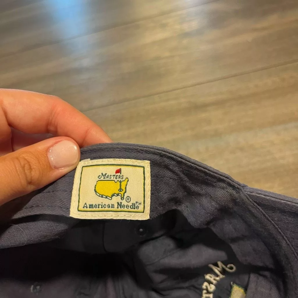The Masters Hats The Masters Masters Golf Grey Casual Athletic Strapback Hat Gray