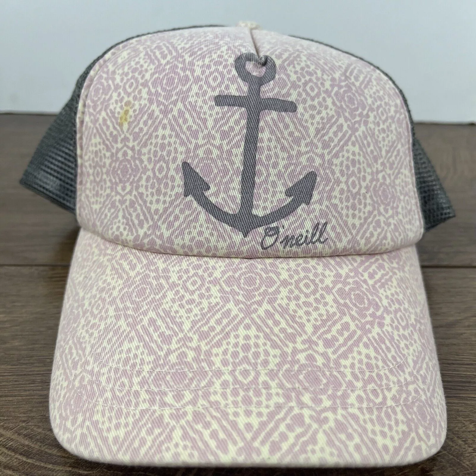 Other Hats Other O'neill Hat Anchor Snapback Hat Pink Hat Adjustable Pink Adu