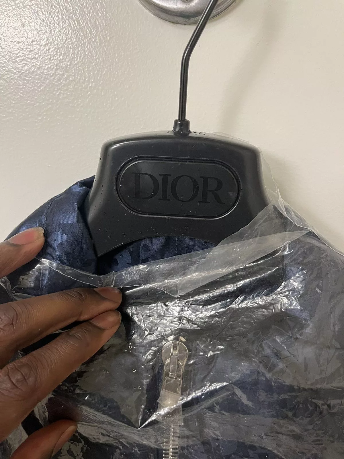 Dior Vests Dior Oblique Vest Blue