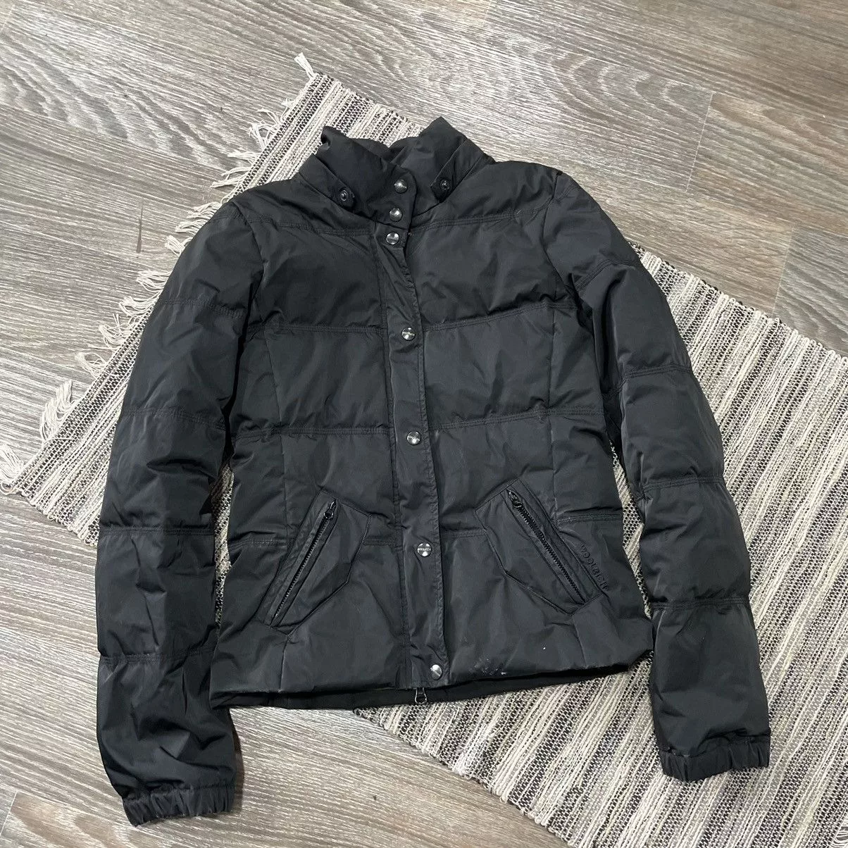 Woolrich Woolen Mills Down Jackets Woolrich Woolen Mills Woolrich bomber down puffer jacket Black