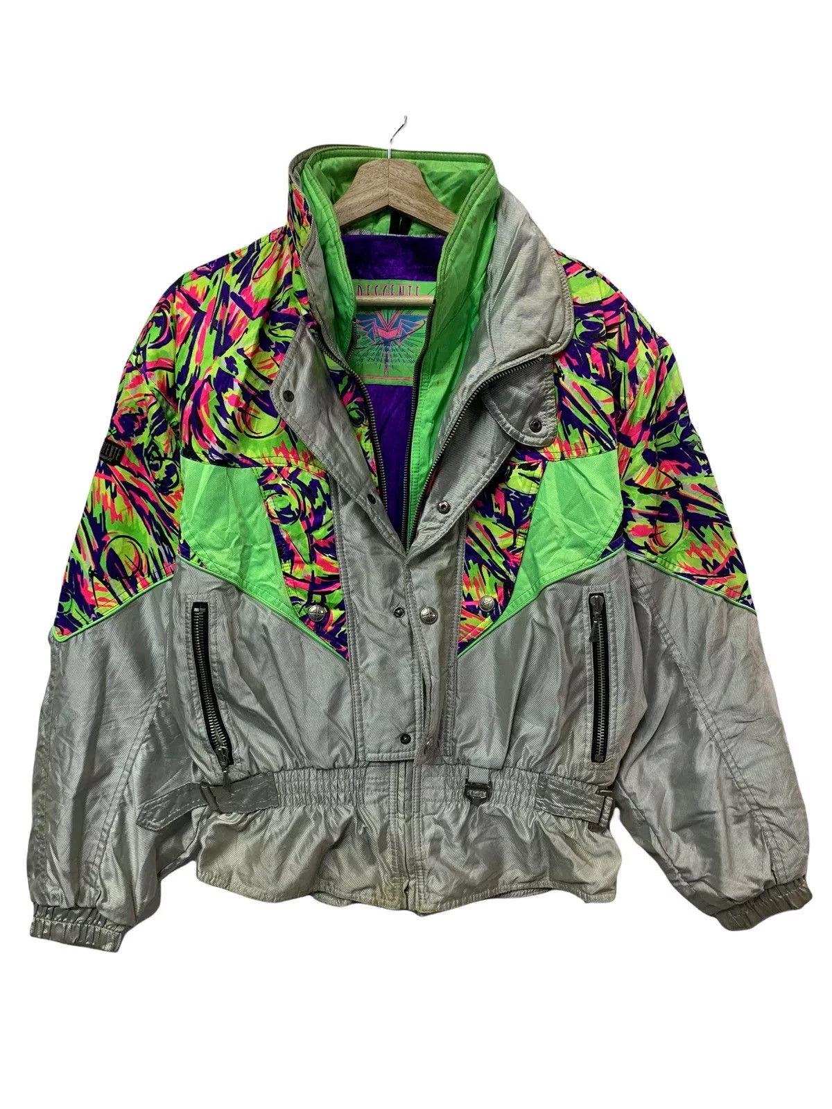 Descente Heavy Coats 🔥VTG DESCENTE MULTICOLOUR SKI JACKETS