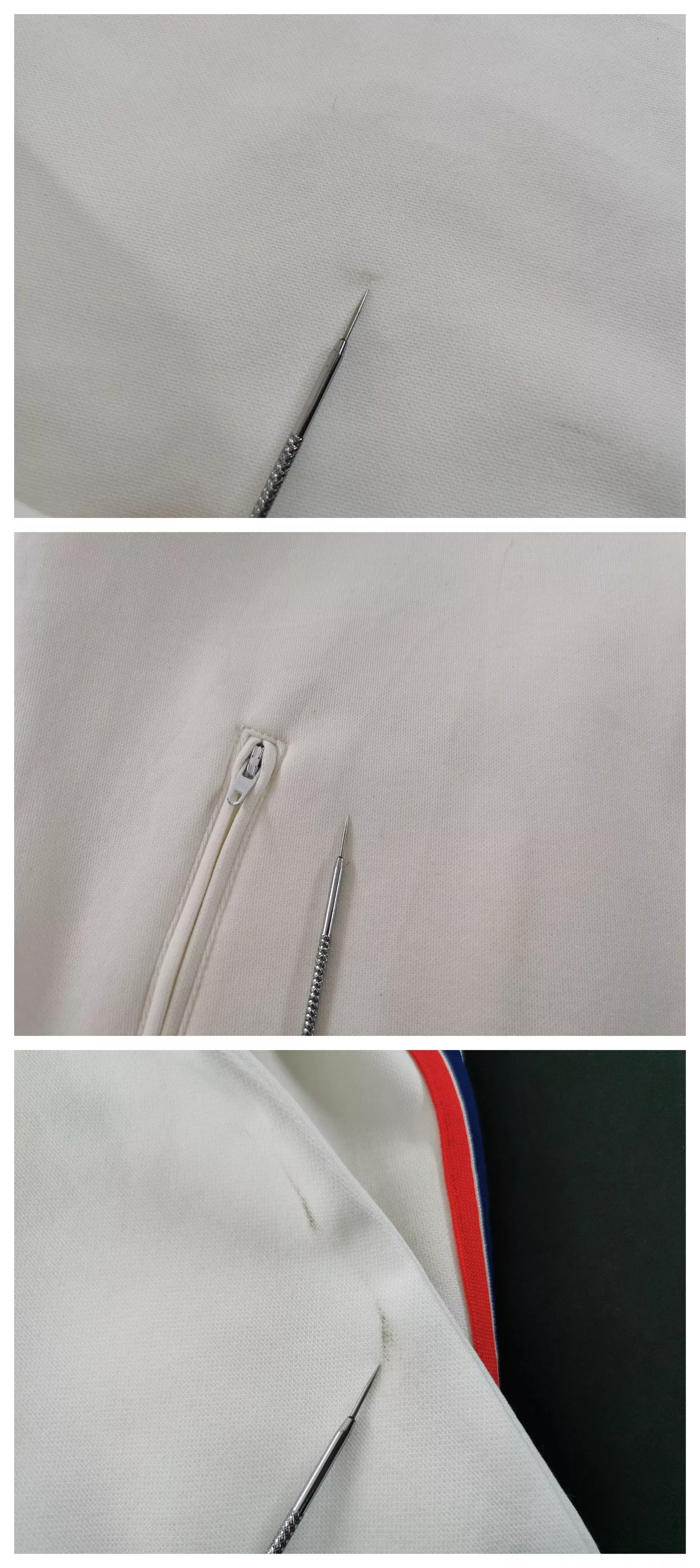 Fred Perry Light Jackets Vintage 90s Fred Perry Tracktop Jacket Size SS White