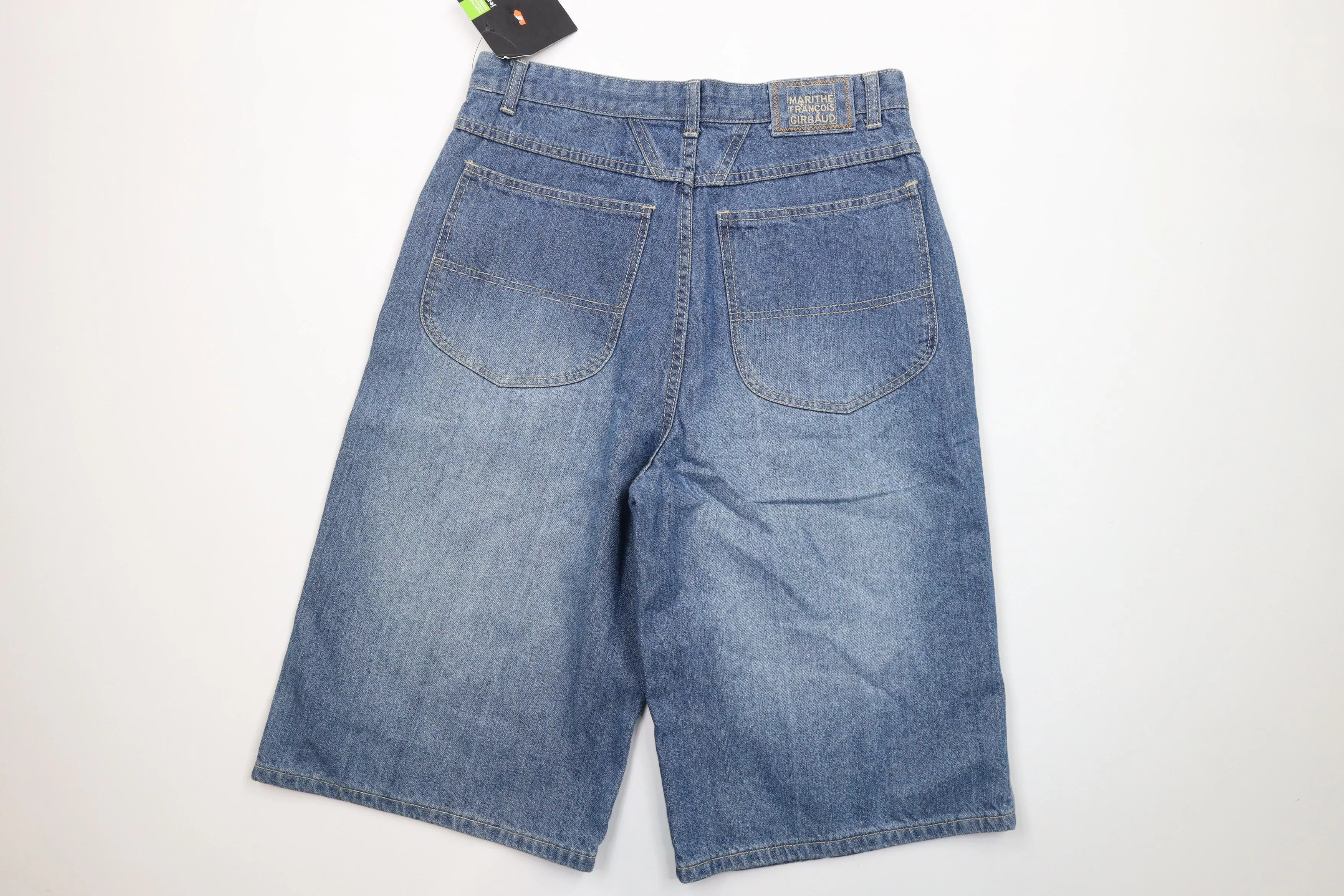 Marithe + Francois Girbaud Shorts Marithe + Francois Girbaud × Vintage Deadstock Vintage Marithe Francois Girbaud Denim Jean Shorts Blue