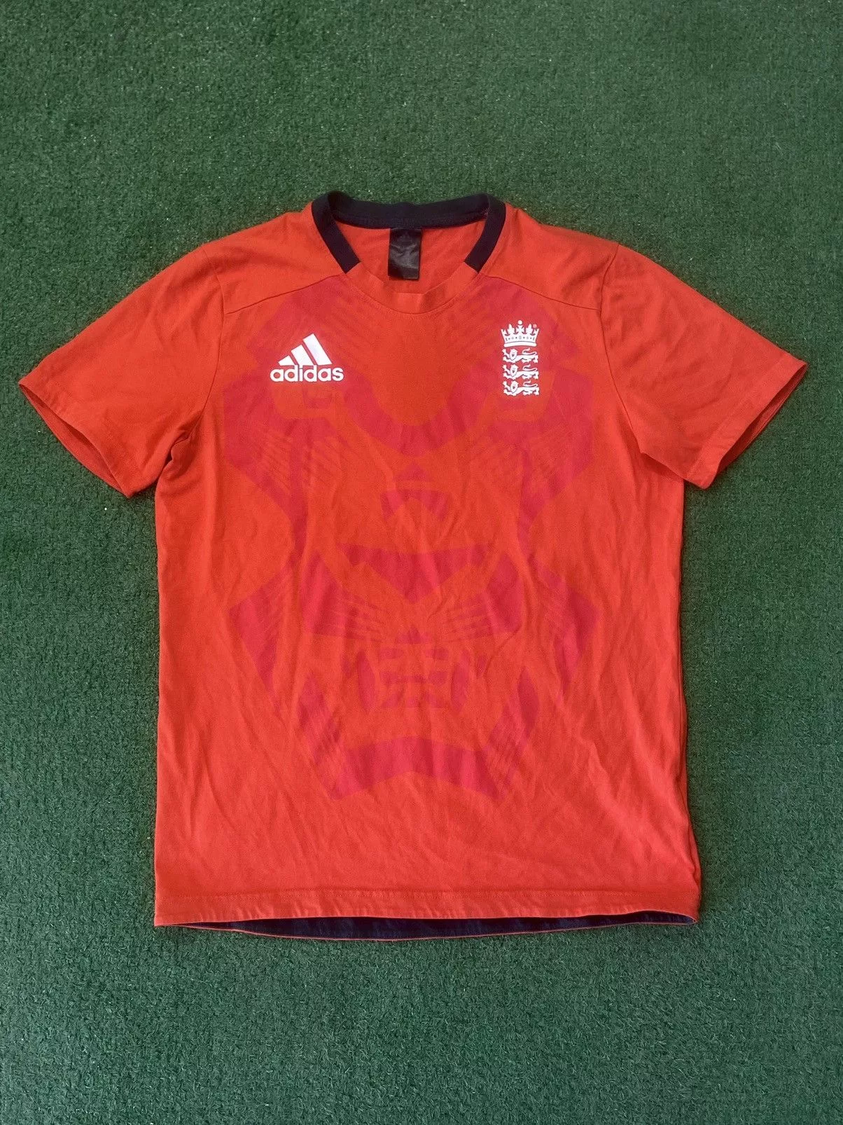 Adidas Jerseys Adidas England tshirt Jersey crikiet tee Red