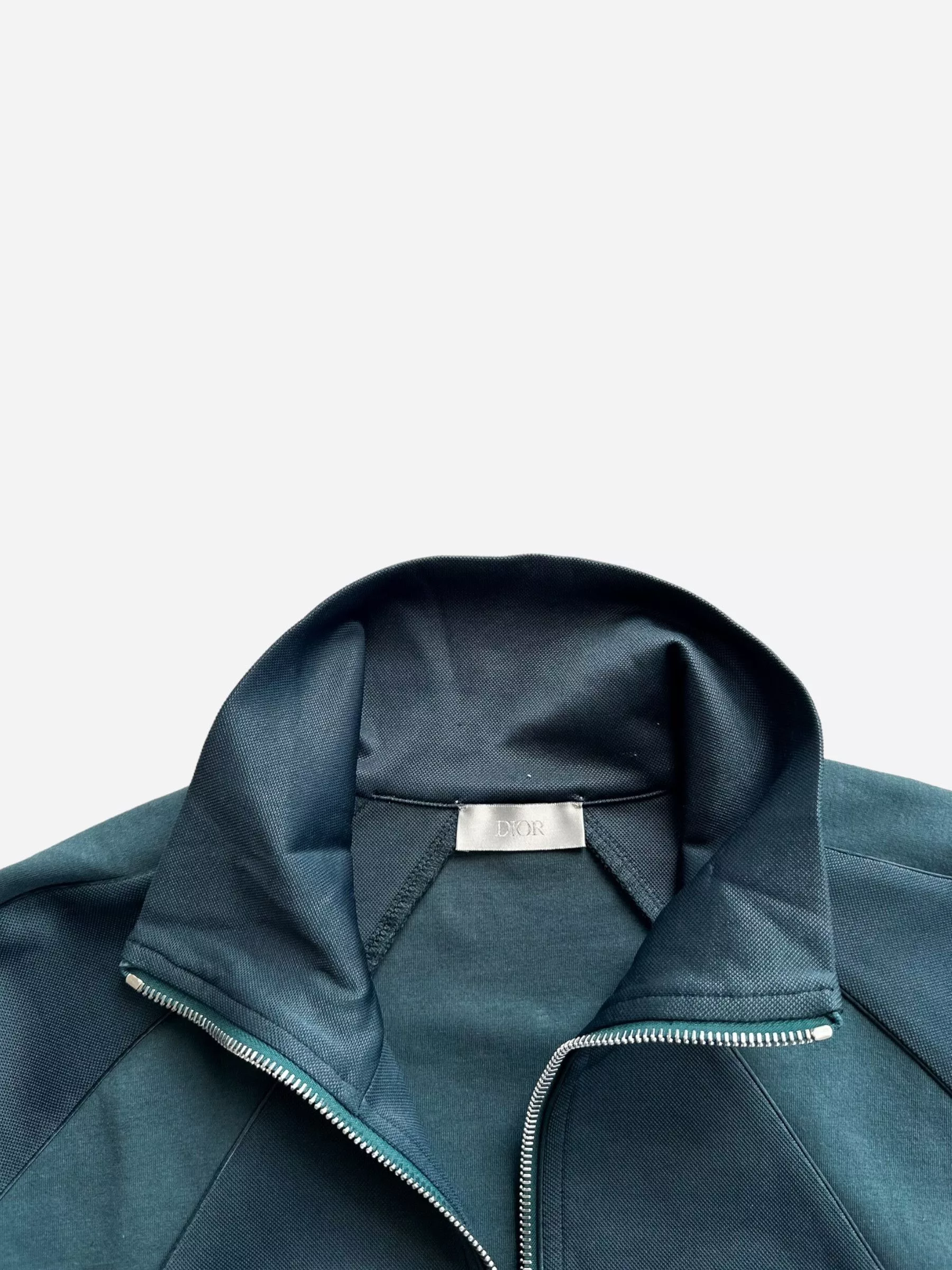 Dior Light Jackets Dior Green Mini Logo Track Jacket