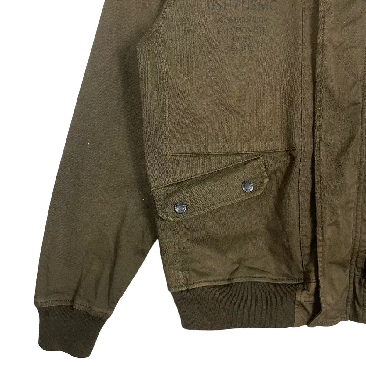 Avirex Light Jackets 💥AVIREX TYPE A2 MODERN BOMBER JACKET Green