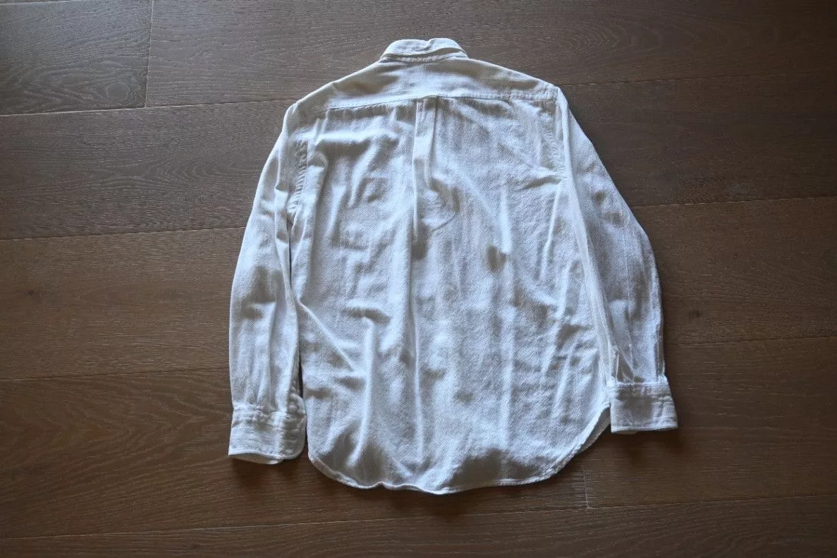Gitman Bros. Shirts Button Ups Gitman Bros. Gitman Bros Cotton Oxford Shirt - Medium White
