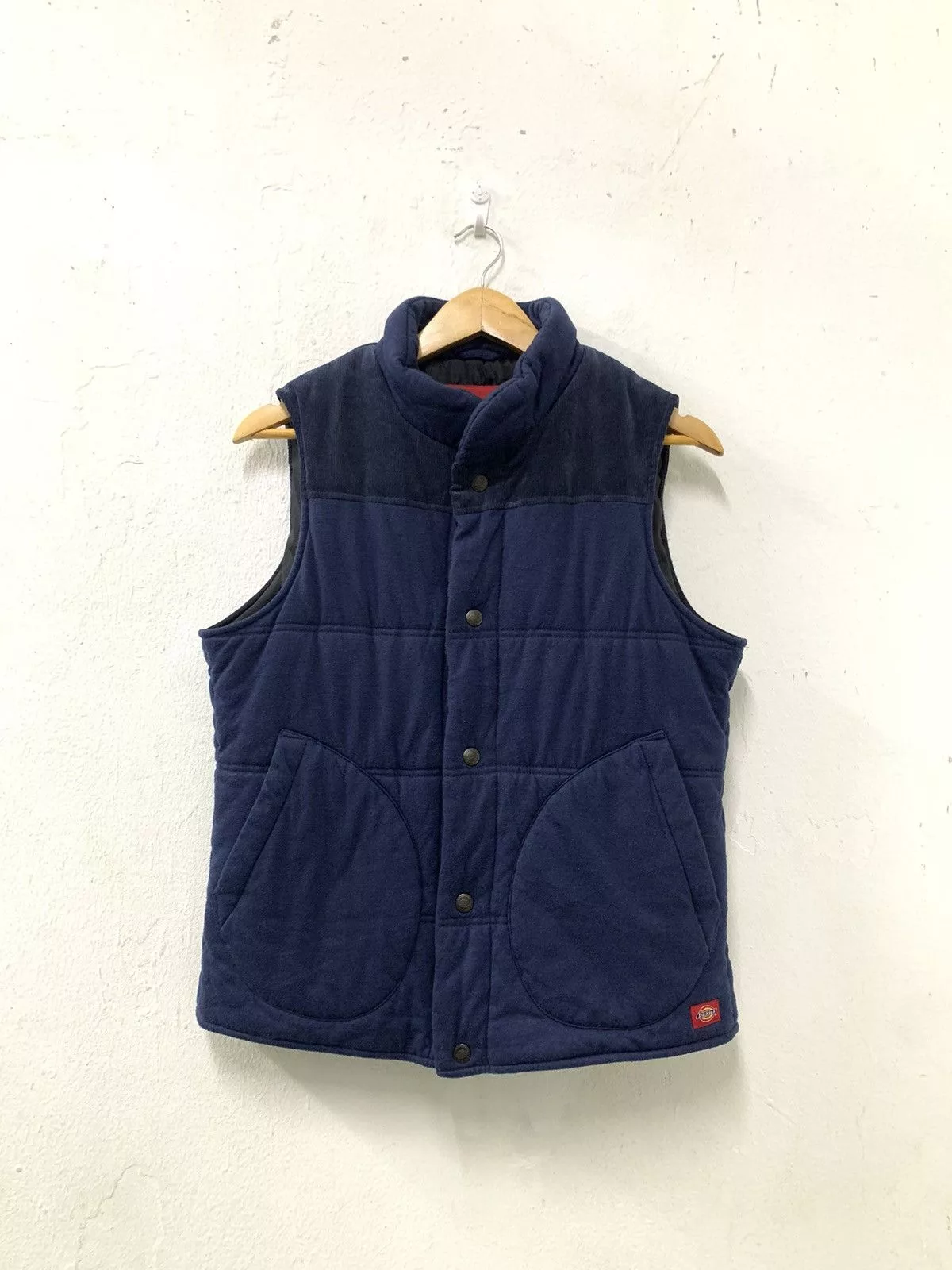 Dickies Vests Dickies Puffer Vest Blue
