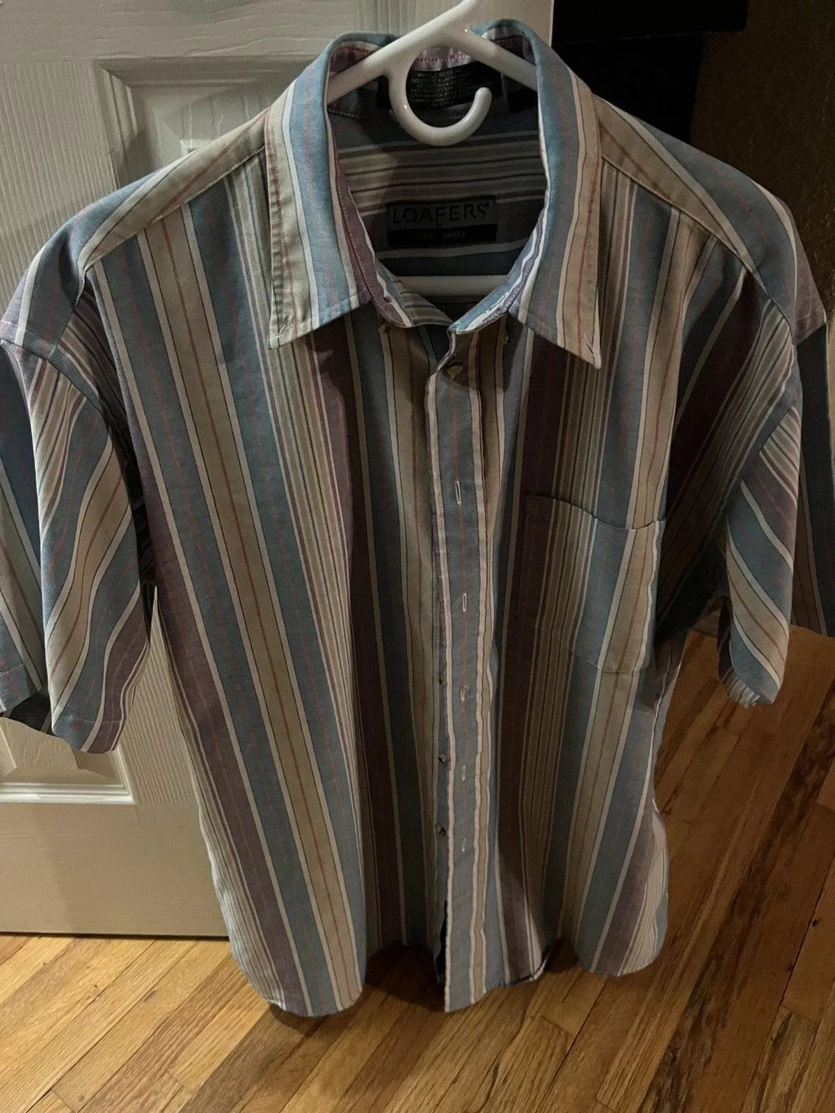 Vintage Shirts Button Ups Vintage Button Up Blue