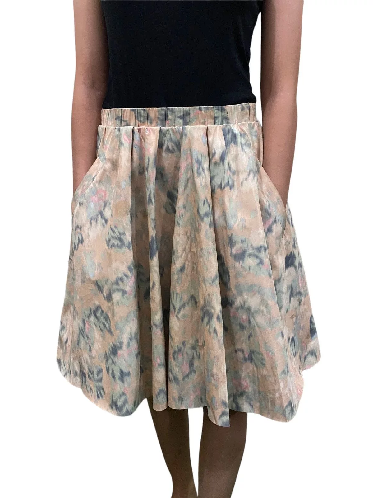 Acne Studios Midi Skirts Acne Studios PSS12 ACNE Romantic Print Multi