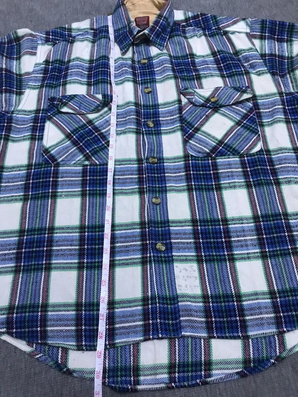 Vintage Shirts Button Ups Vintage MuddyFox Work Wear Flannel Multi