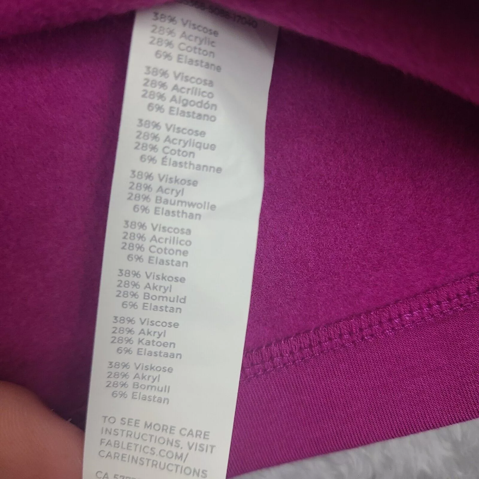Fabletics Sweatshirts Fabletics Isabel Wide Sleeve Pullover Sweatshirt Sz Medium W Purple