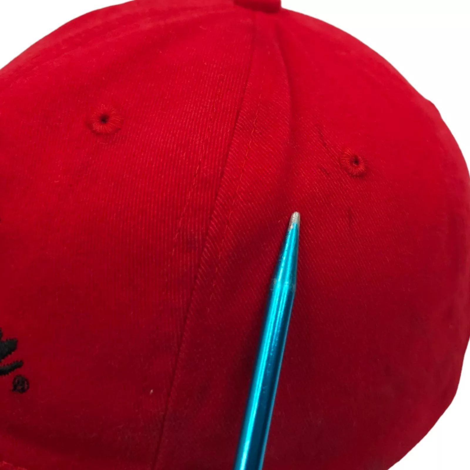 Harley Davidson Hats Harley Davidson Embroidered Red Adjustable Tuck Strap Cap