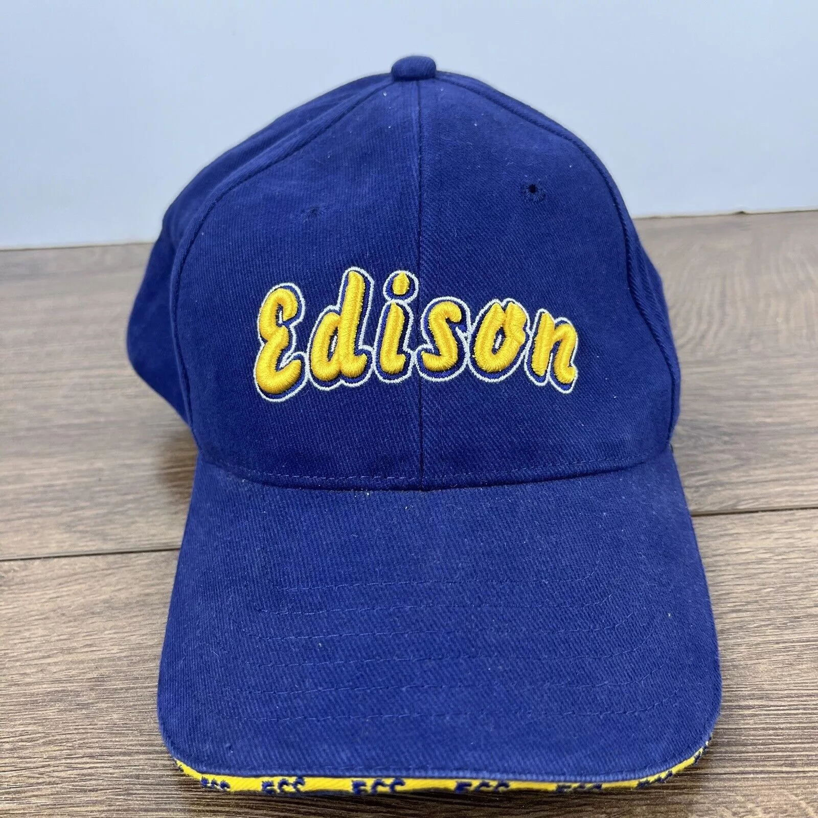 Other Hats Other Edison Blue Streaks Hat Edison High School Hat Adjustable Ad