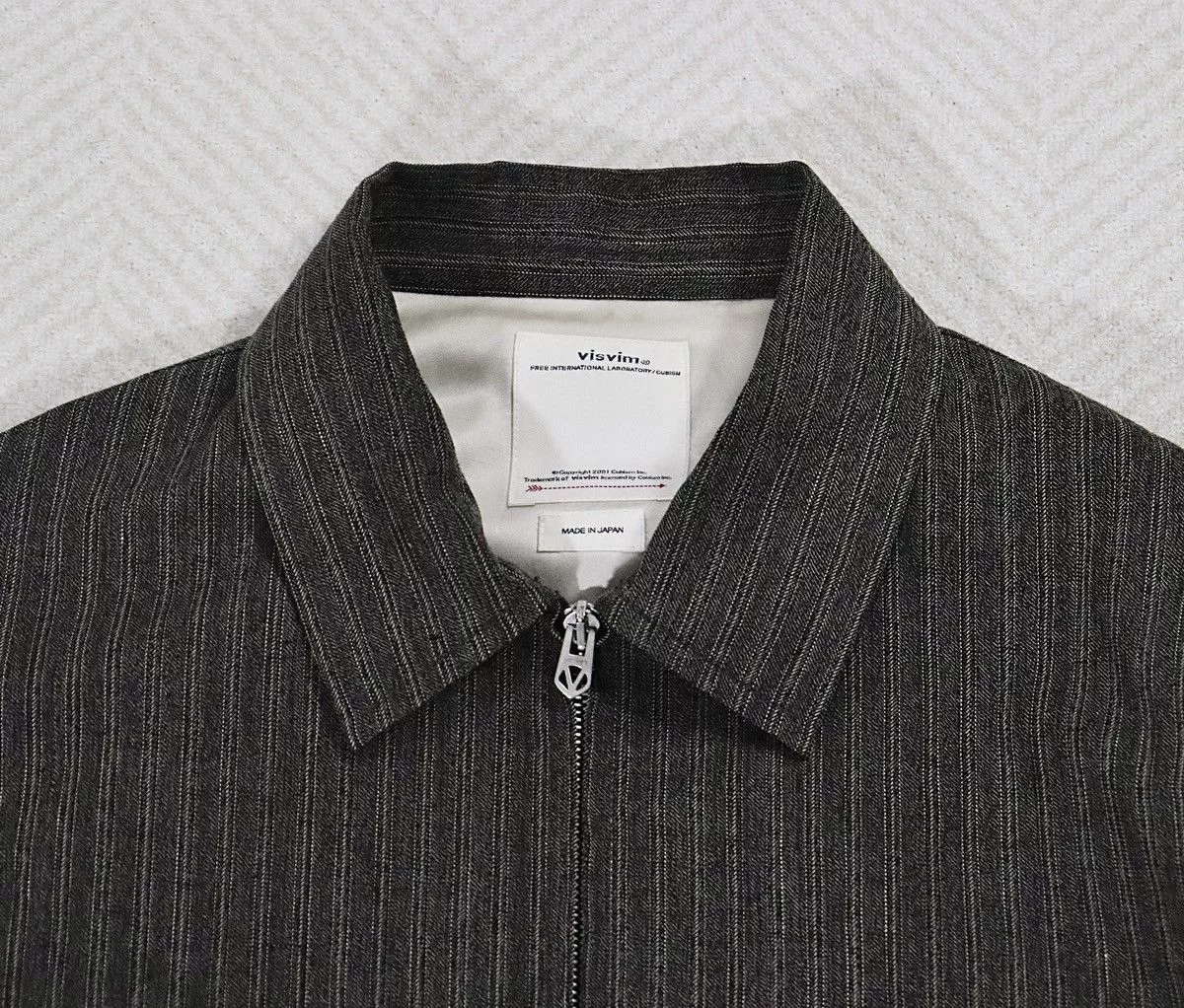 Visvim Light Jackets Visvim 21ss Redsun Jkt Herringbone Santome Gray