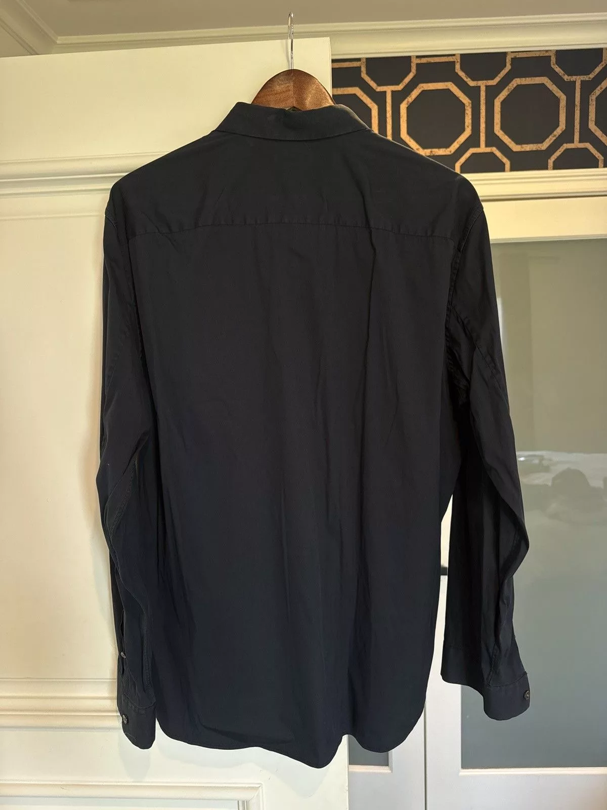 Theory Shirts Button Ups Theory Button Up Blue