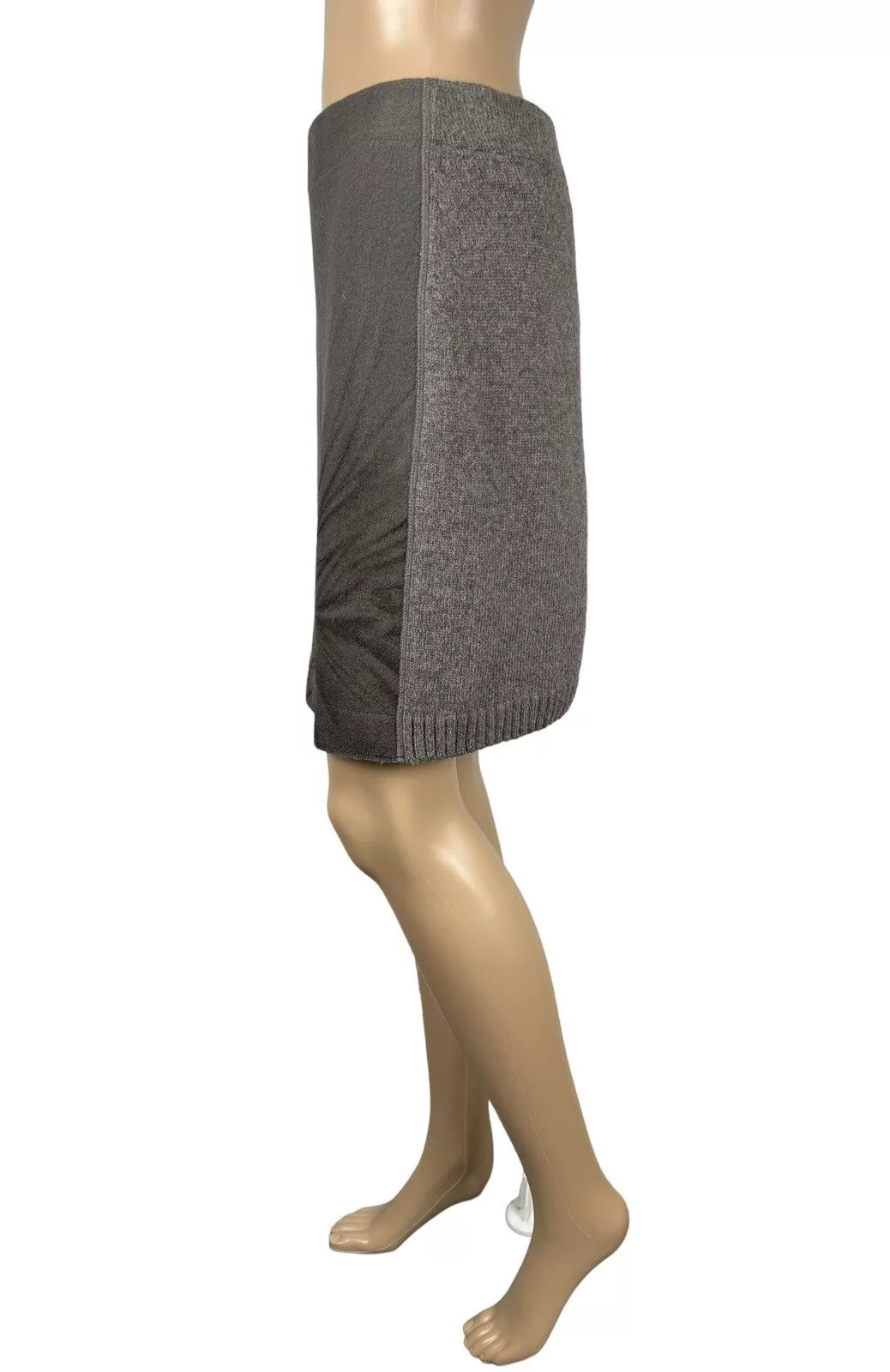 Other Mini Skirts Other Marc Cain Mini Skirt Wool-Cotton Knit Structured size 2 Brown