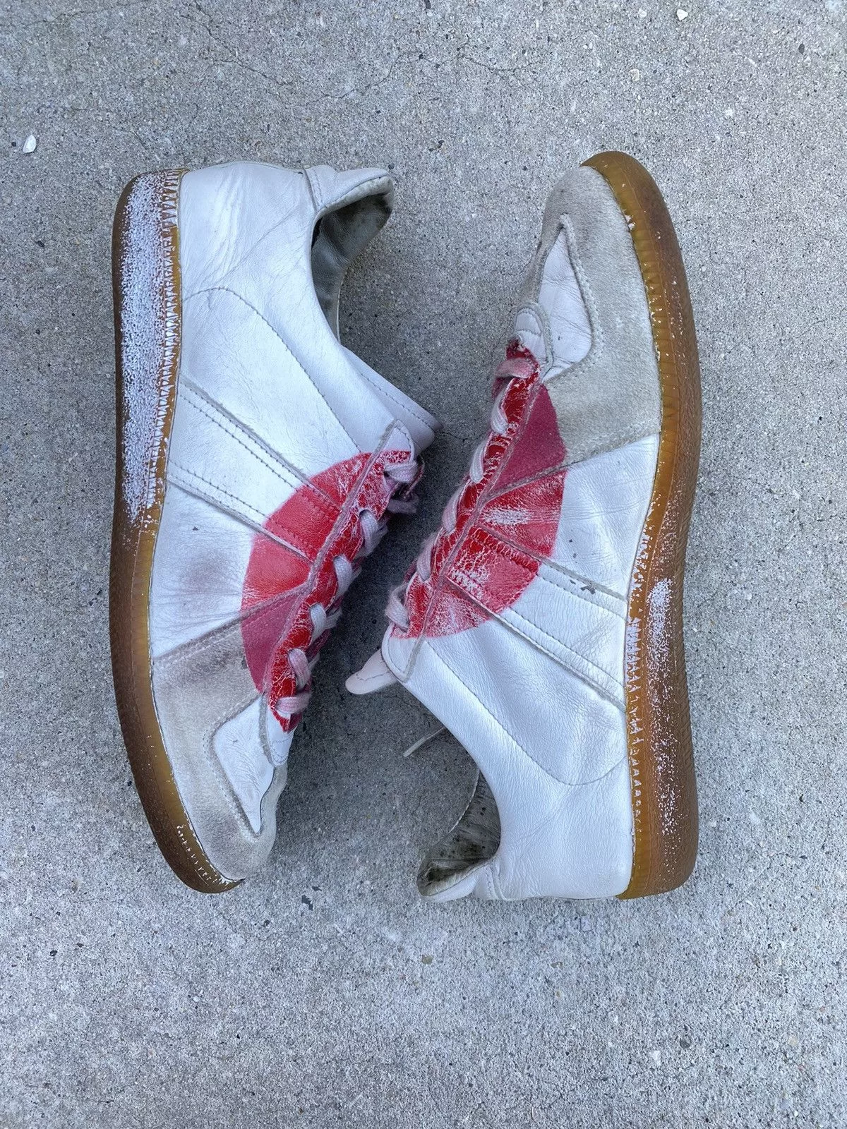 Maison Margiela Low Top Sneakers Maison Margiela Artisan GAT 'Replica' Japan Exclusive 2006 White