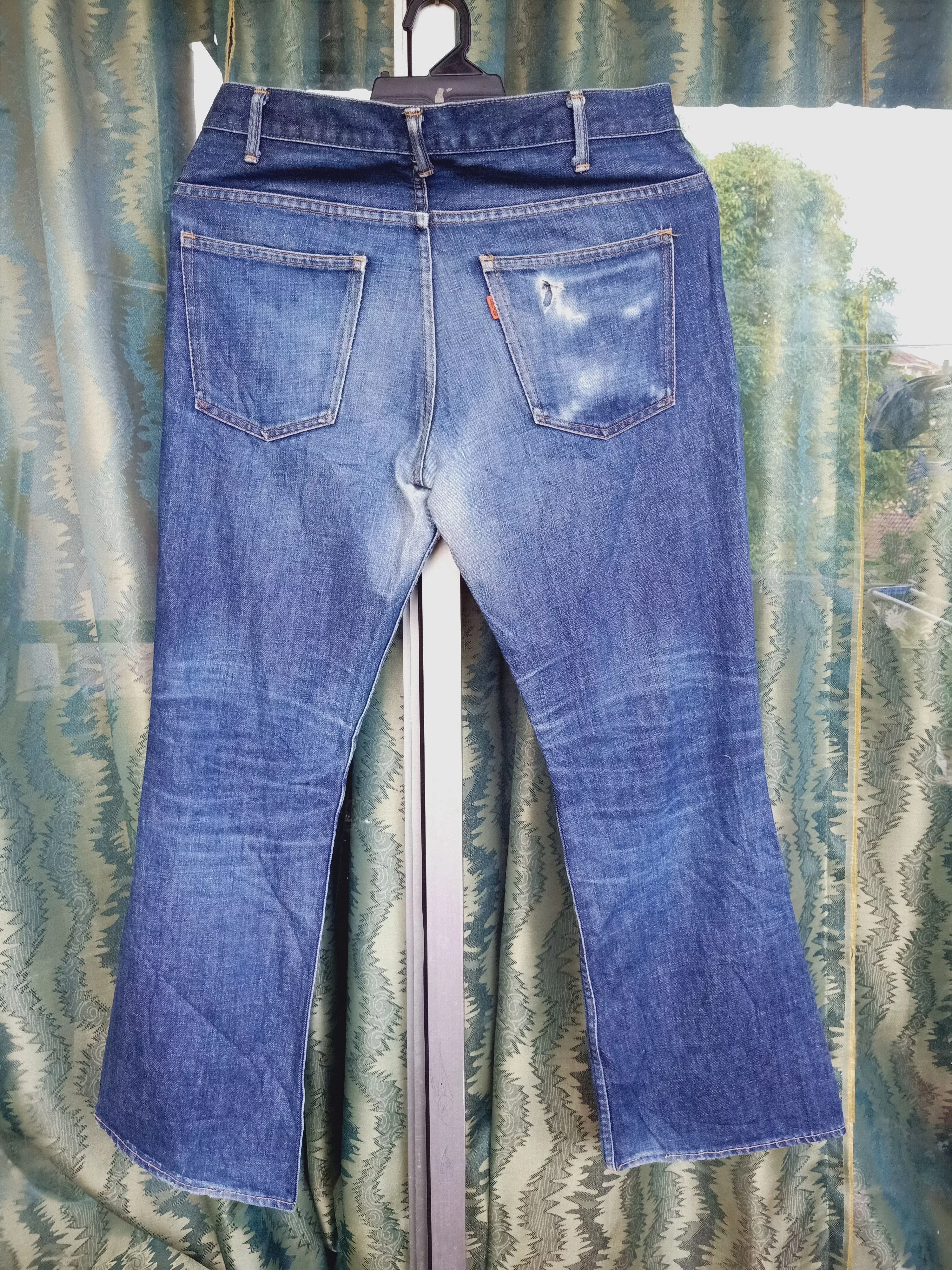 Denime Denim Denime × RESOLUTE Boot cut DENIME ORIZZONTI orange tag jeans Blue